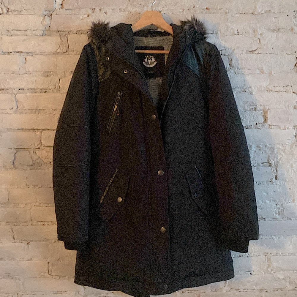 Down-filled Fur hood: Arctic Expedition coat